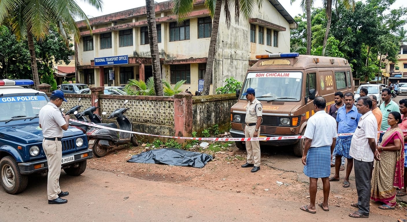 Unidentified Man Found Dead Near RTO Office In Baina