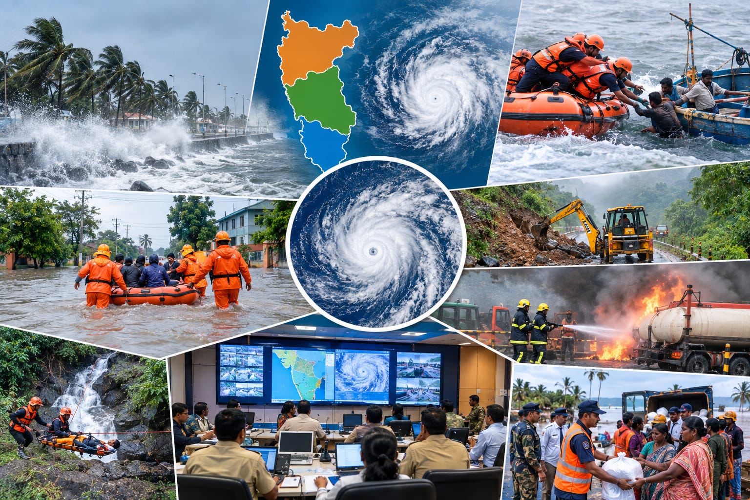 Goa, Maharashtra, Karnataka To Conduct Joint Cyclone Mock Drill On October 1
