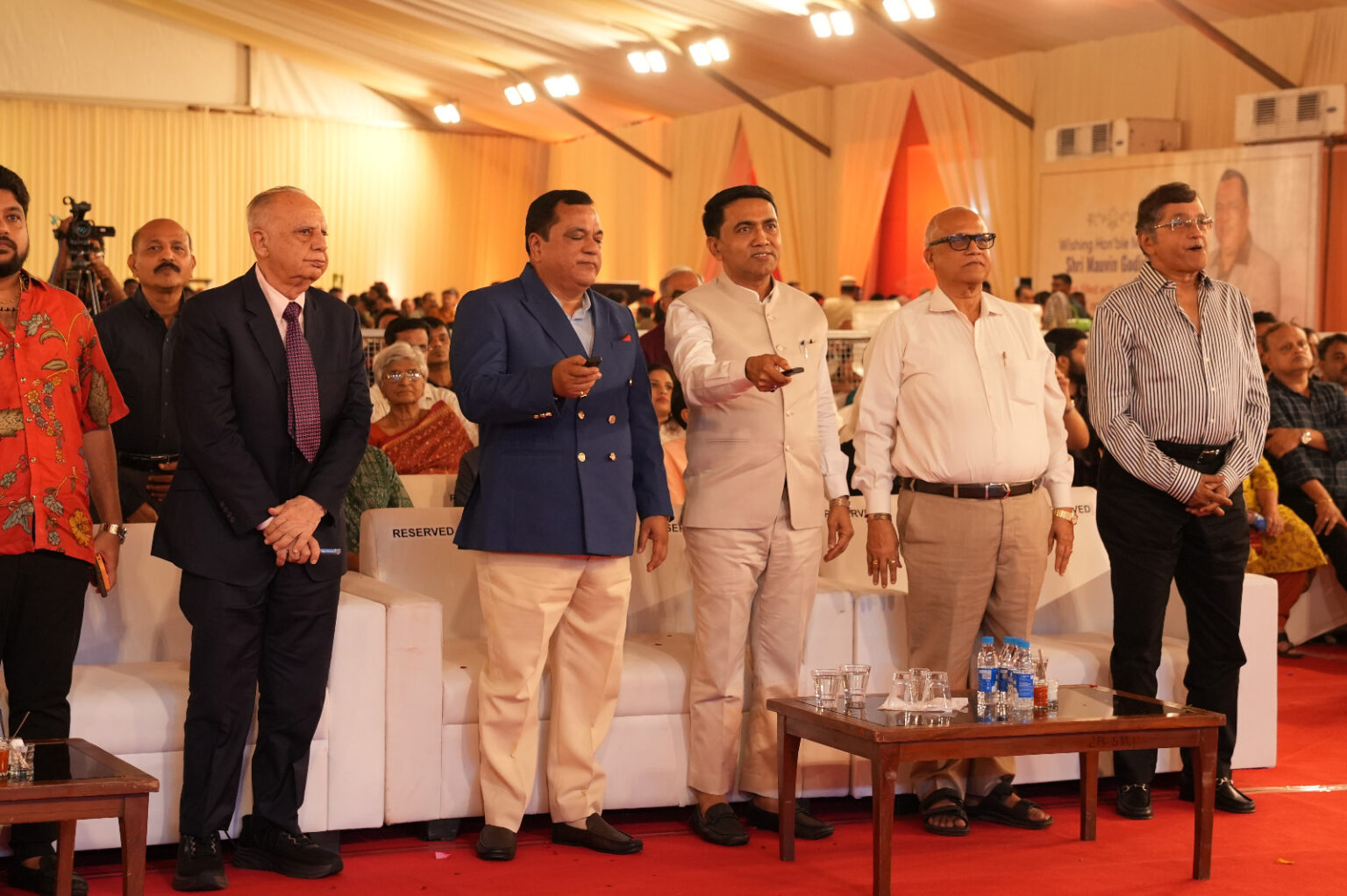 CM Sawant Inaugurates Multiple Development Projects in Dabolim on Mauvin Godinho’s Birthday