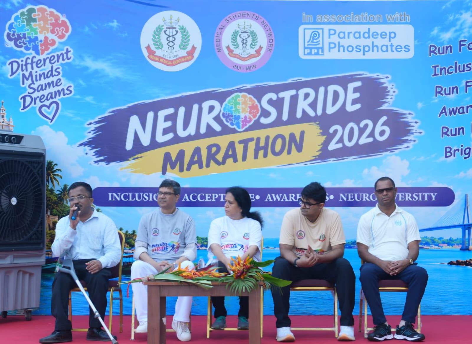 Avelino de Sa Felicitated at Neurostride Marathon 2026 for 23 Years of Disability Rights Advocacy