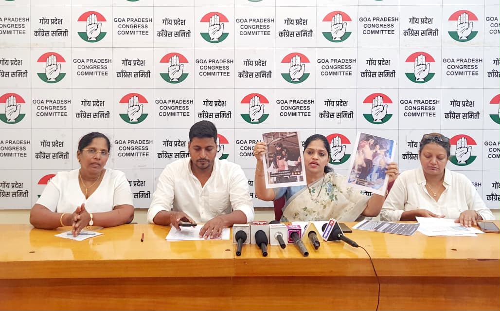*Mahila Congress raises concern over illegal spas & dance bars, women safety*