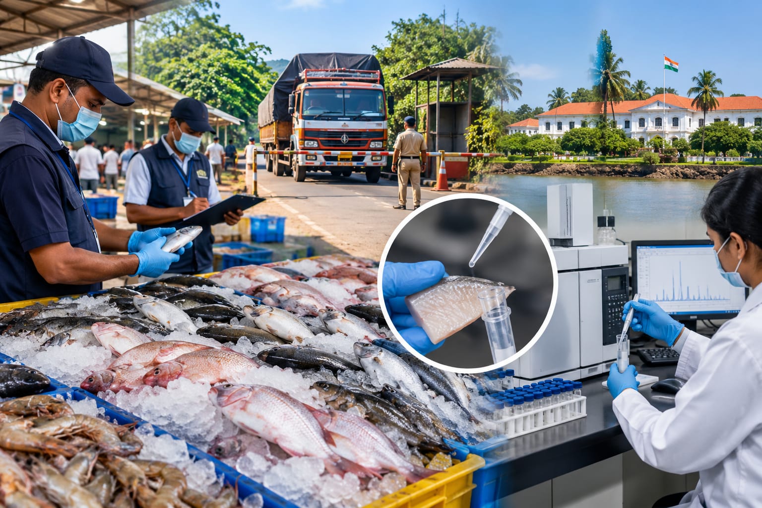 No Added Formaldehyde Found in Fish Samples; Over 1.6 Lakh Tested at Margao Market