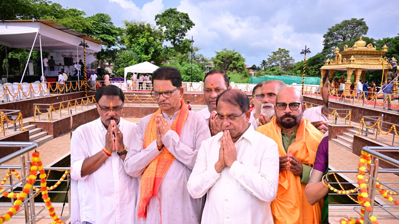 Shiv Amrut Sarovar Inaugurated at Gogol to Strengthen Water Conservation