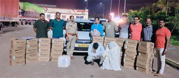 Two Arrested After Karnataka Excise Team Seizes 438 Litres Of Goa Liquor