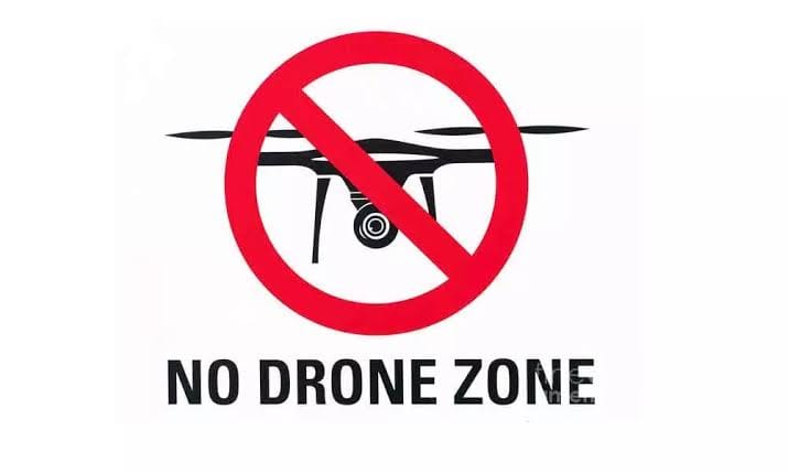 DRONES BANNED NEAR GOA LOK BHAVAN
