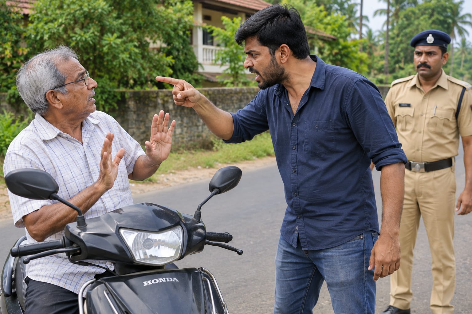70-Year-Old Alleges Scooter Blocked, Threatened With Death at Sodiem