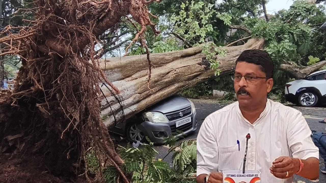 BJP Government’s Disaster Management Exposed Outside CM’s Residence : Amarnath Panjikar