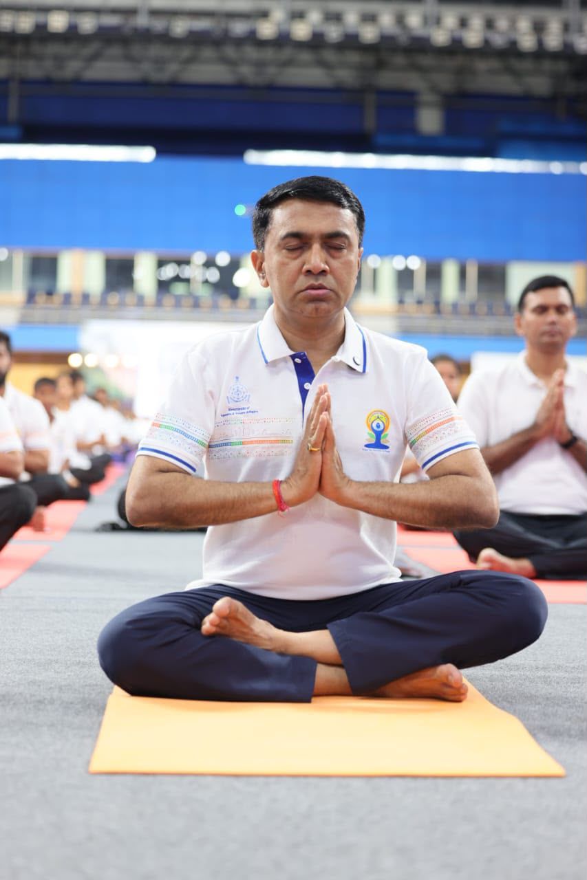 INTERNATIONAL YOGA DAY REGISTRATION IN GOA CROSSES ONE LAKH MARK