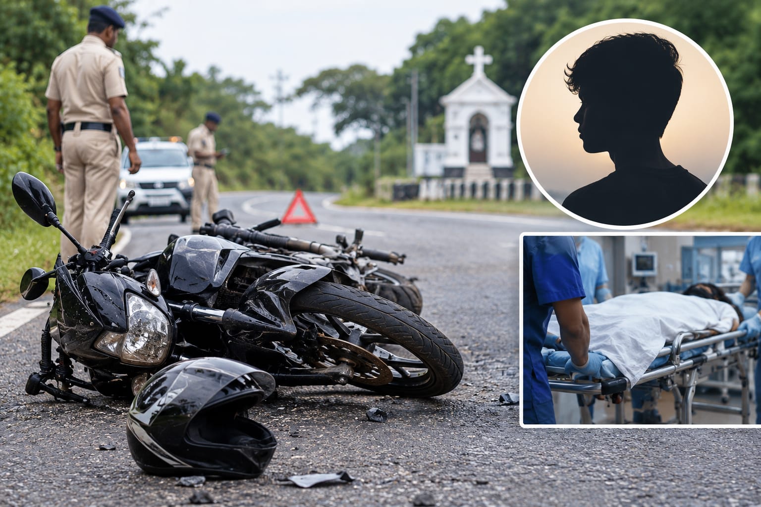 15-Year-Old Pillion Rider Dies After Motorcycle Skids At Assonora