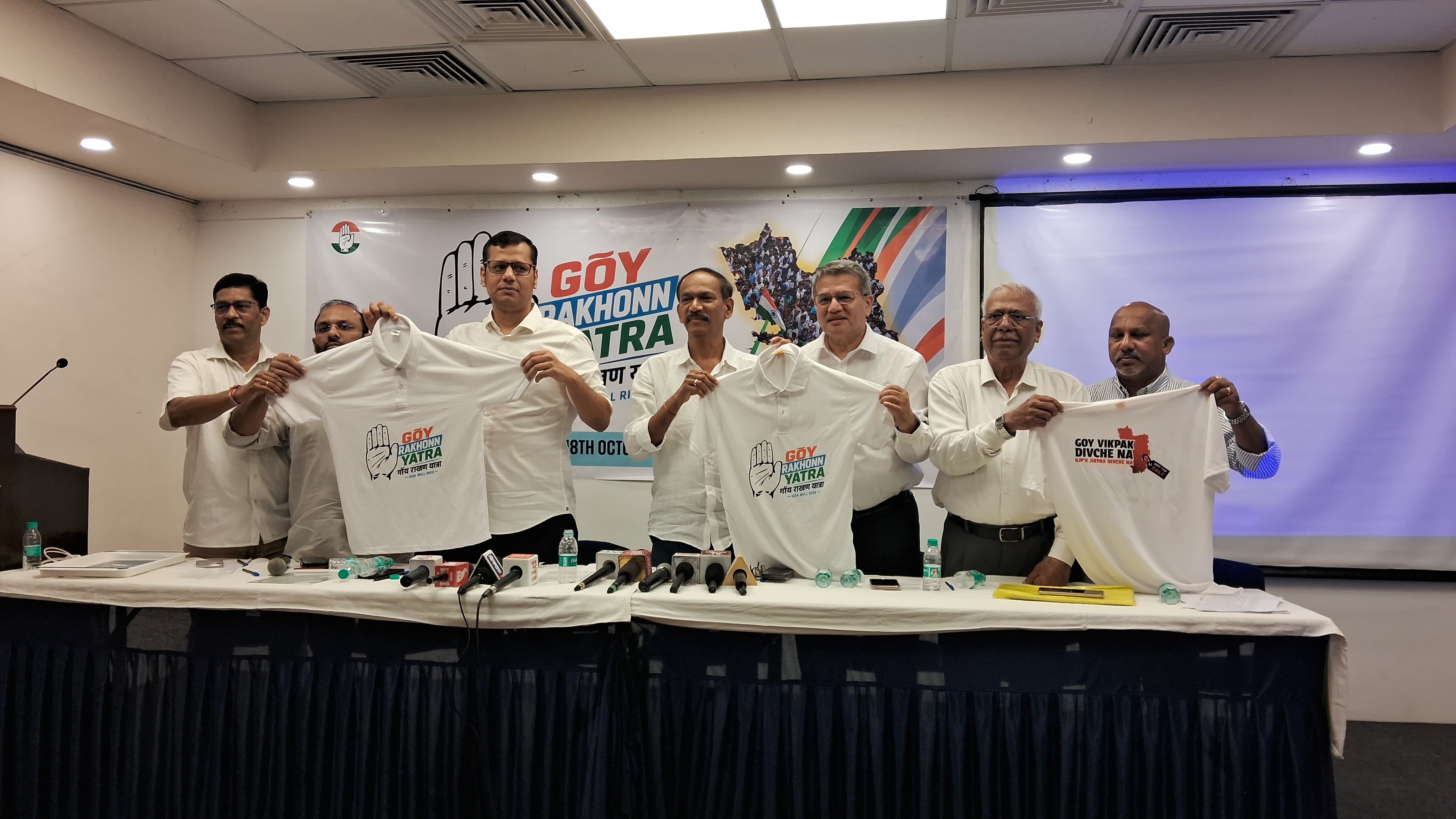 *CONGRESS LAUNCHES 27-DAY ‘GOA RAKHON YATRA’*
