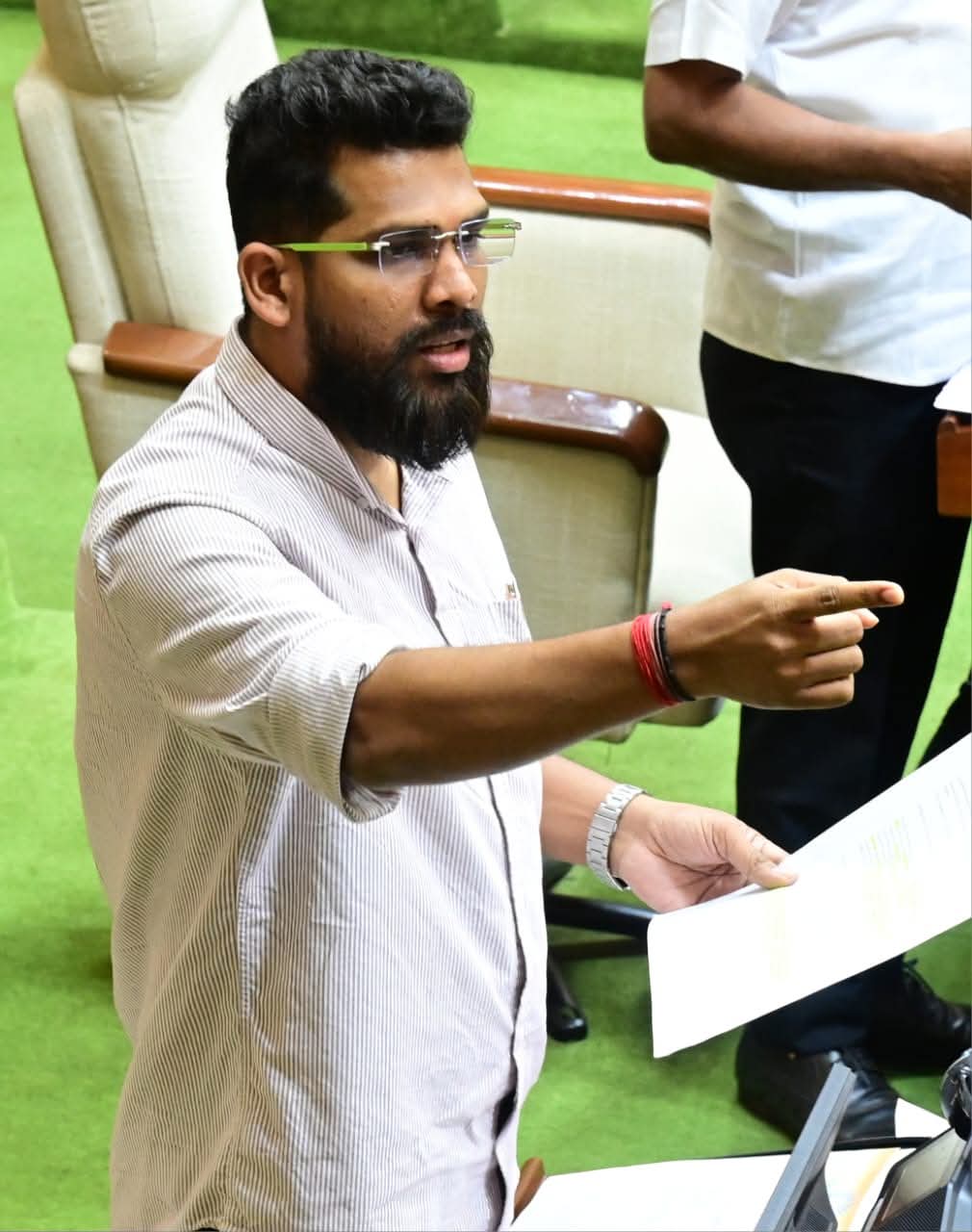 RGP MLA Viresh Borkar Raises Unemployment and Job Security Concerns in Goa Assembly
