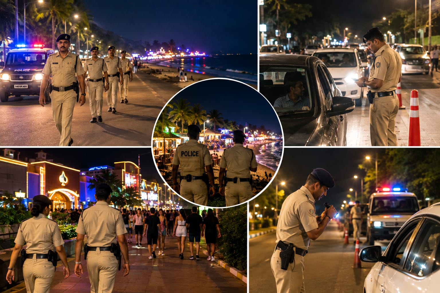 Goa Police Intensify Night Patrols Across North Goa
