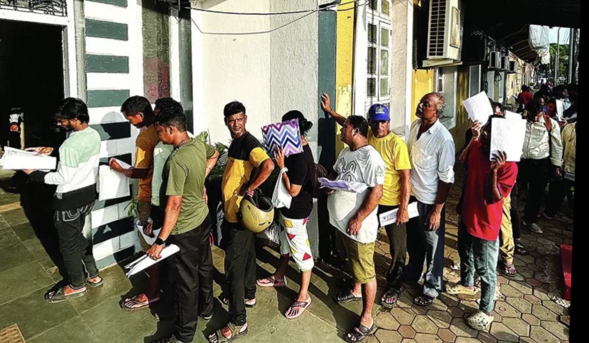 MASSIVE TENANT VERIFICATION DRIVE IN NORTH GOA OVER 55,000 TENANTS VERIFIED IN ONE MONTH IN OCTOBER IN NORTH GOA