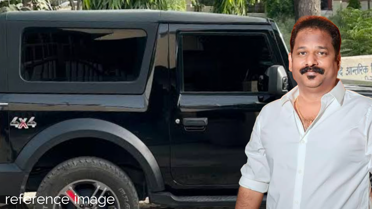 Pernem MLA Pravin Arlekar’s fully tinted jeep creates controversy
