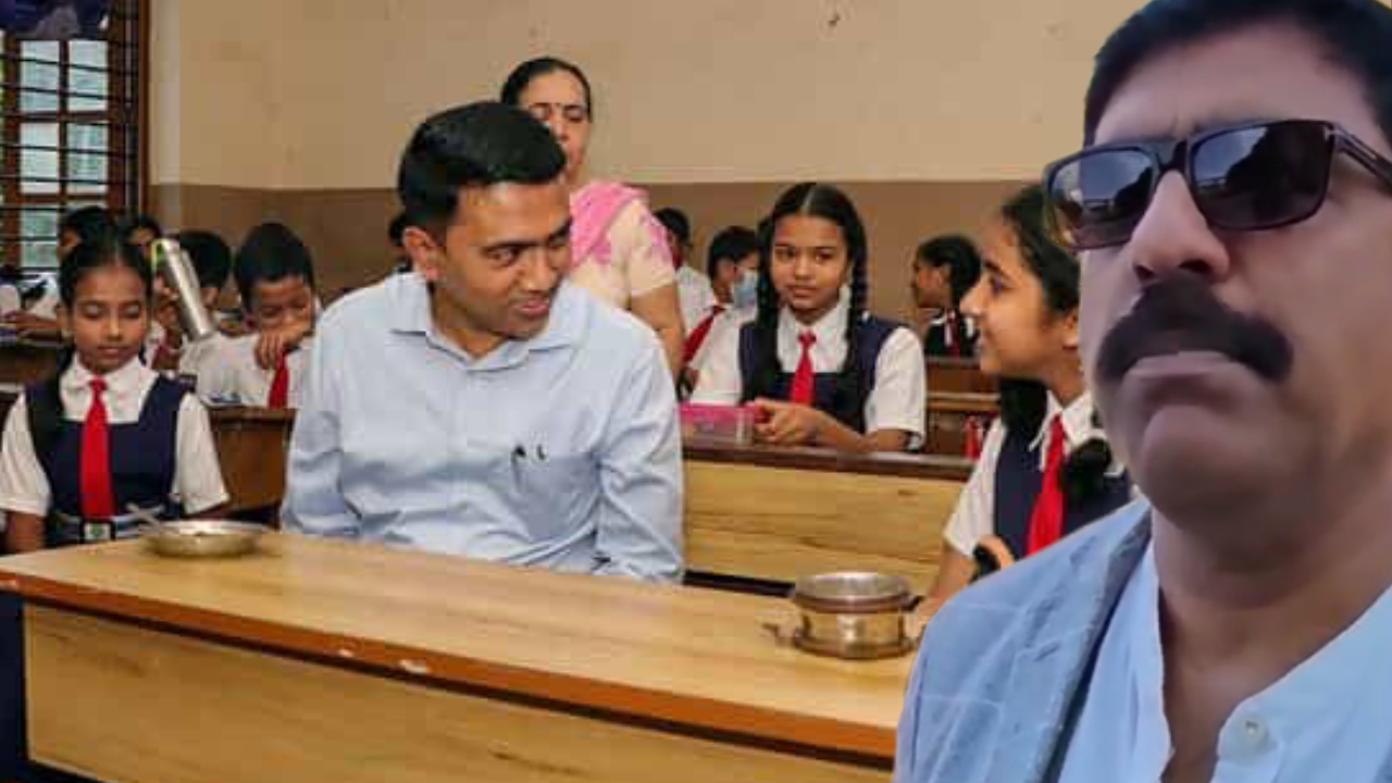 Goa Forward Chief Vijai Sardesai has slammed Chief Minister Dr. Pramod Sawant over the shutdown of government schools in Goa.