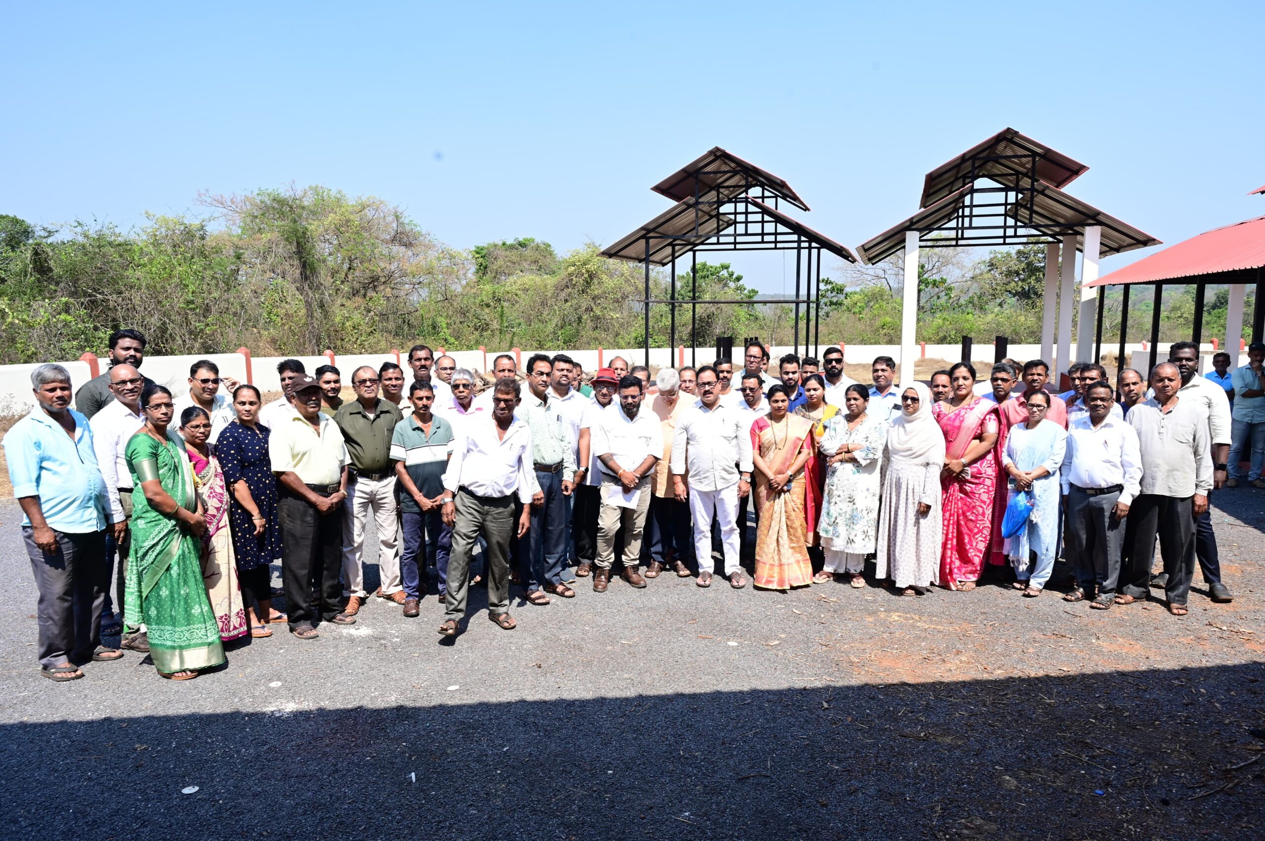 Renovation of Hindu Crematoriums at Sanguem: A New Leap Towards Community Development