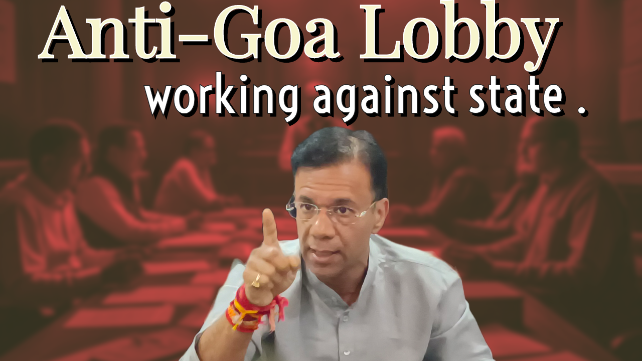 *"Anti-Goa Lobby: A Threat to State Development"* Minister Vishwajeet Rane