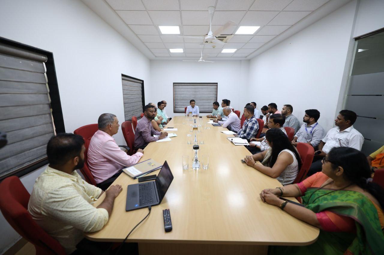 *Goa Chief Minister Dr. Pramod Sawant Reviews Saligao Waste Treatment Facility*