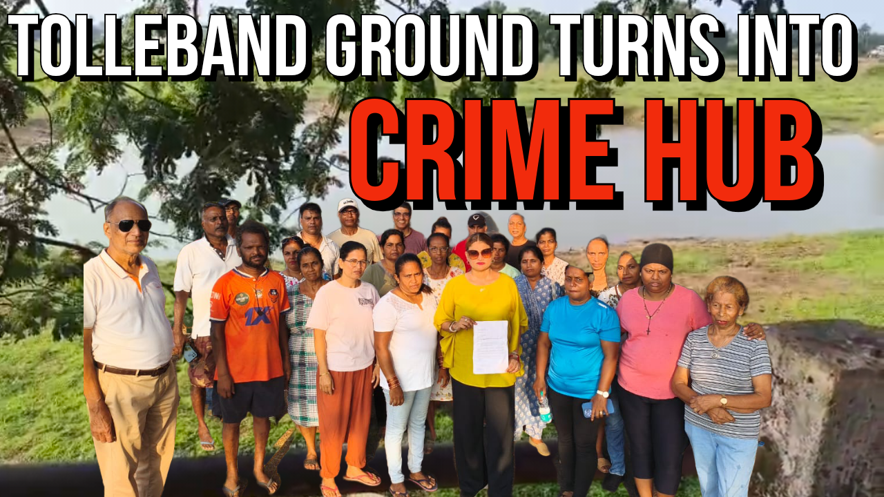 **Residents Raise Alarm Over Lawlessness at Tolleband Ground, Telaulim-Navelim**