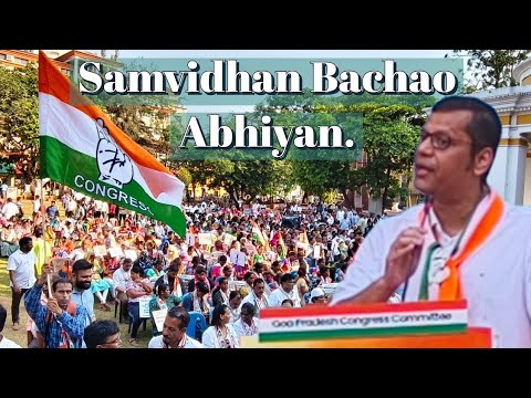 "Opposition Leader Yuri Alemao Criticizes BJP, Urges Unity at Goa Rally"