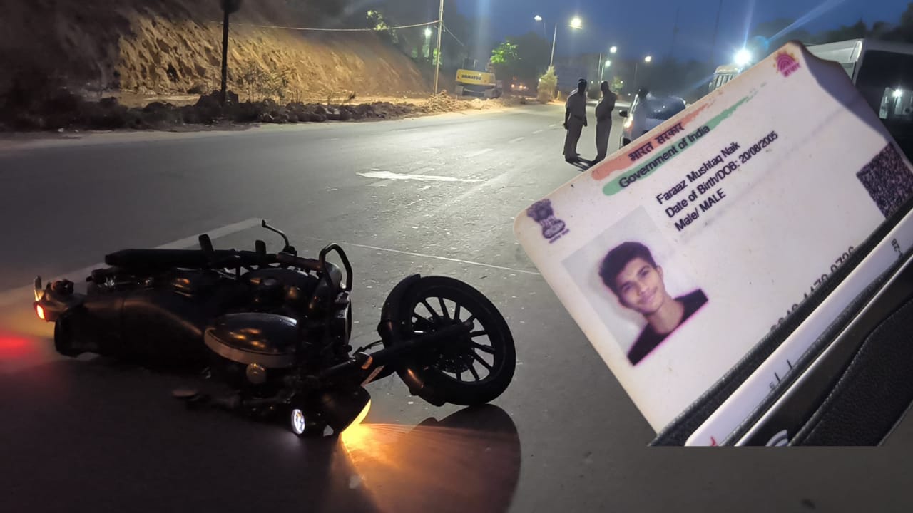 **19-Year-Old Youth Dies in Porvorim Highway Accident; Investigation Underway**