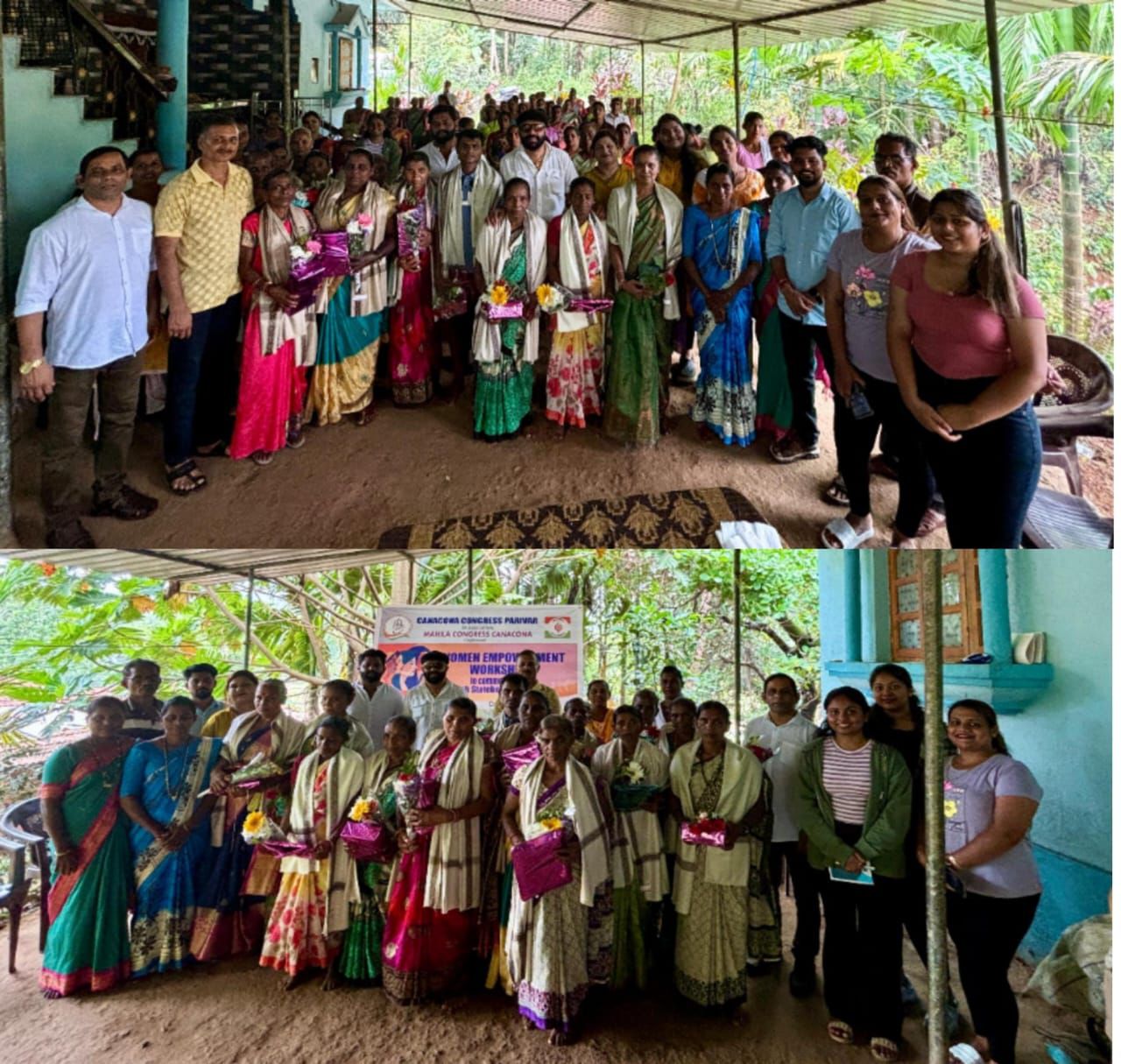Canacona Congress Hosts Empowering Women’s Workshop on Goa’s 39th Statehood Day.