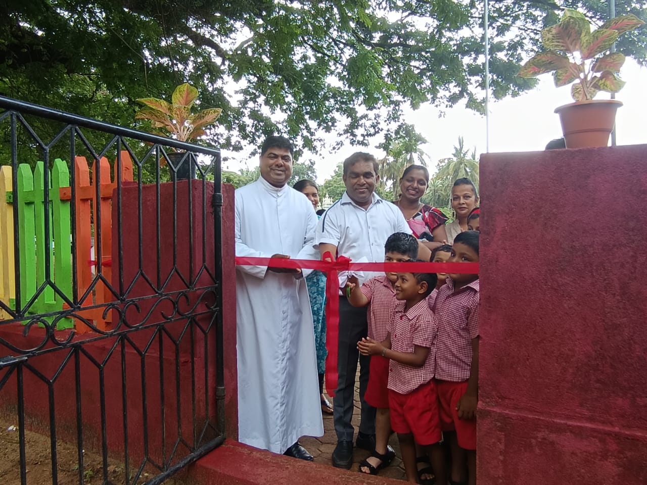 Velim MLA Engr. Cruz Silva Inaugurates Upgraded Educational Facilities.