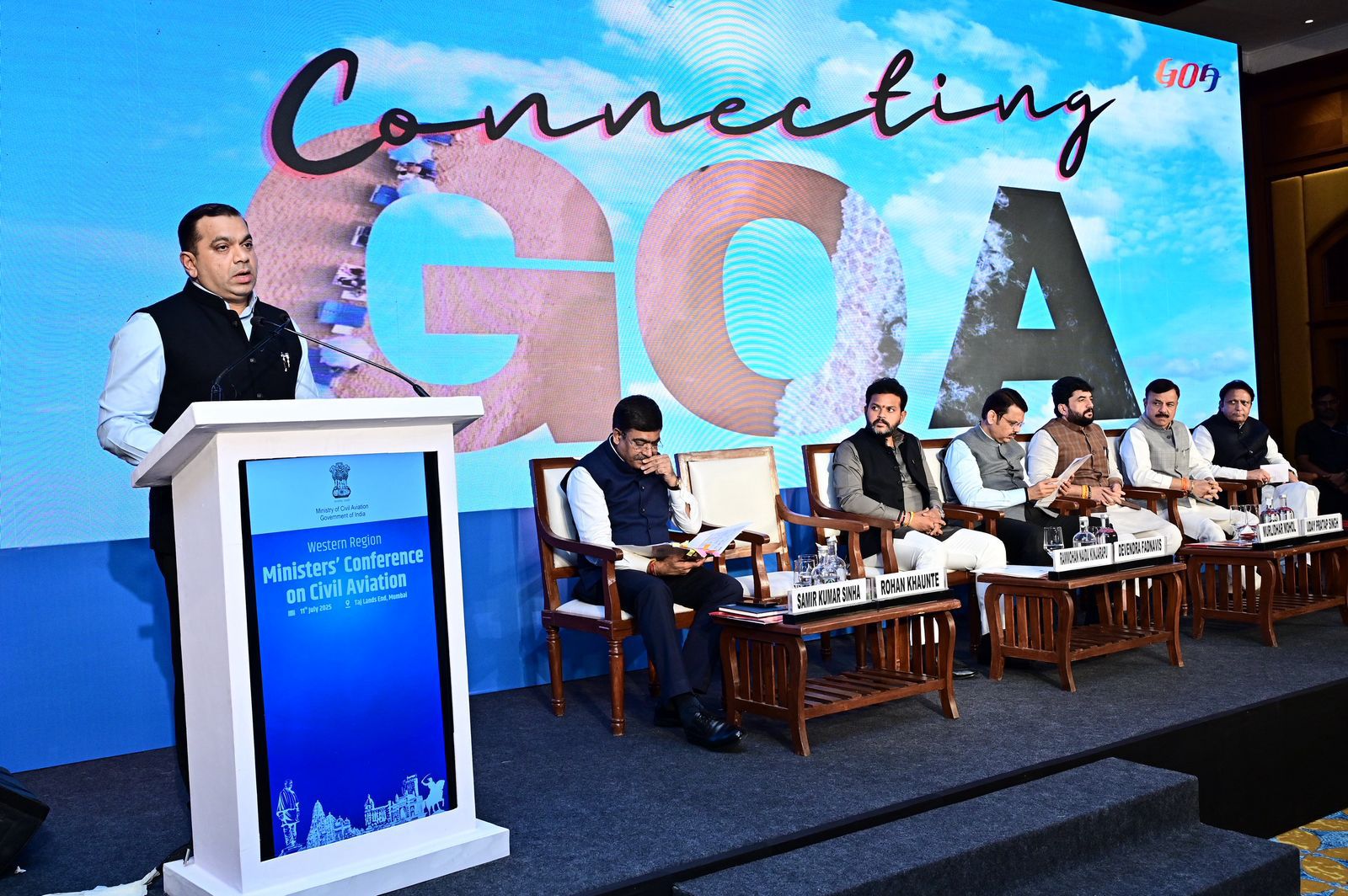 Goa Unveils Strategic Aviation-Tourism Vision at Western Region Civil Aviation Ministers’ Conference.