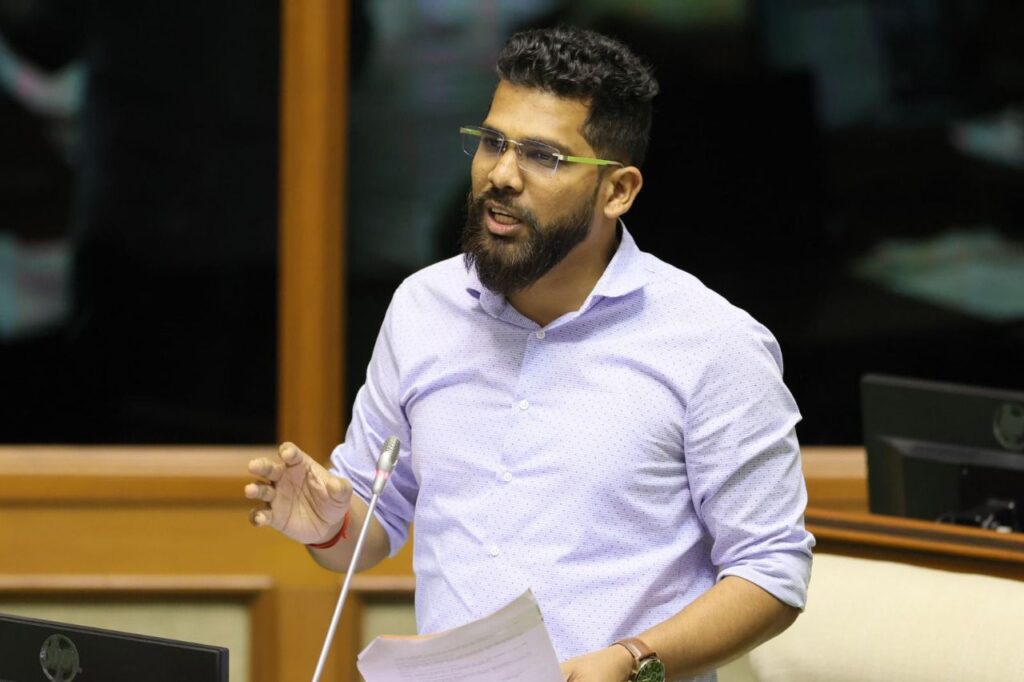 MLA Viresh Borkar Raises Concerns Over Uncertainty of Road Widening Under RP 2021 in Goa Assembly.