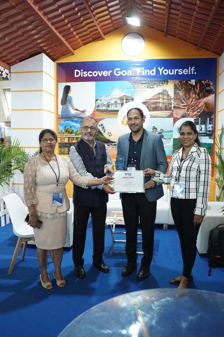 Goa Tourism Wins Excellence Award for ‘Goa Beyond Beaches’ Campaign at TTF Ahmedabad 2025**