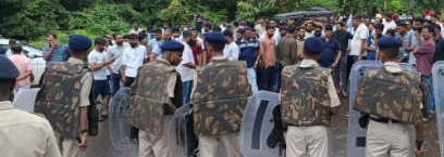 Massive Protest Erupts at Mopa Airport.