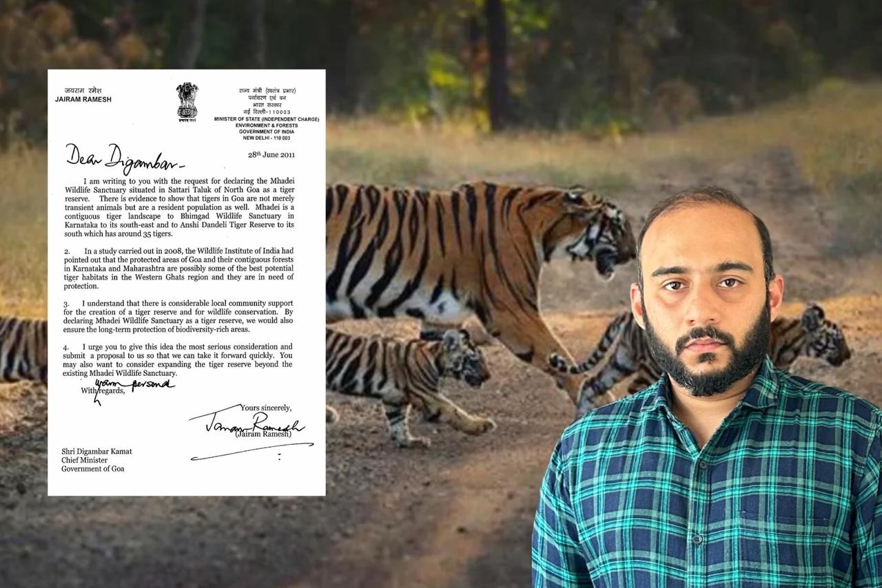 Why Did Digambar Kamat Fail To Act On Mhadei Tiger Reserve In 2011? – Madganvcho Awaaz.