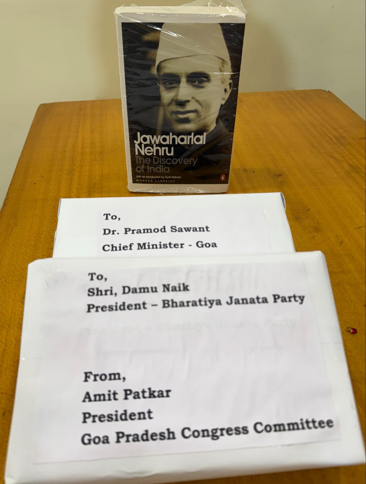 Reaffirming Nehru’s Legacy: A Message to Leaders on His Birth Anniversary" .