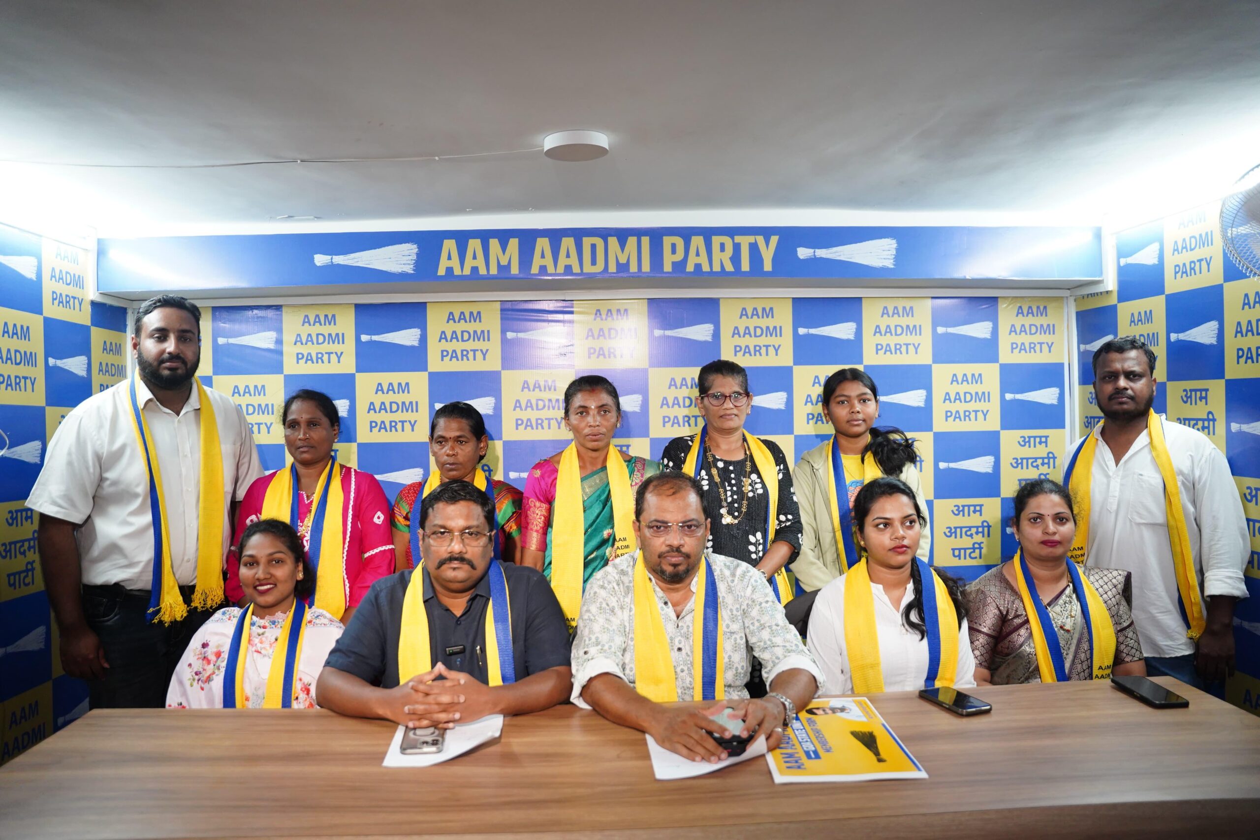 Women Leaders from ST & OBC Community Join AAP in Presence of MLA Capt. Venzy Viegas