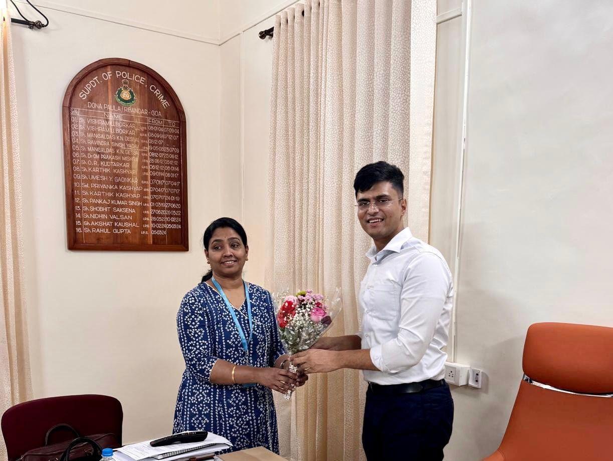 SP Cyber Crime Felicitates Bank Managers for Preventing Cyber Frauds..