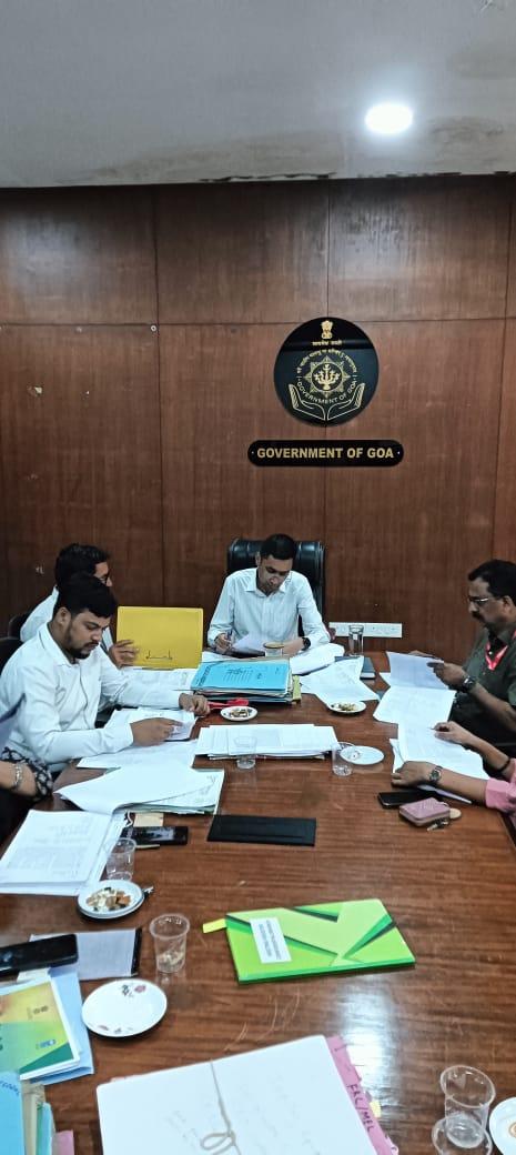North Goa Collector Reviews 78 Forest Rights Claims in Sattari..