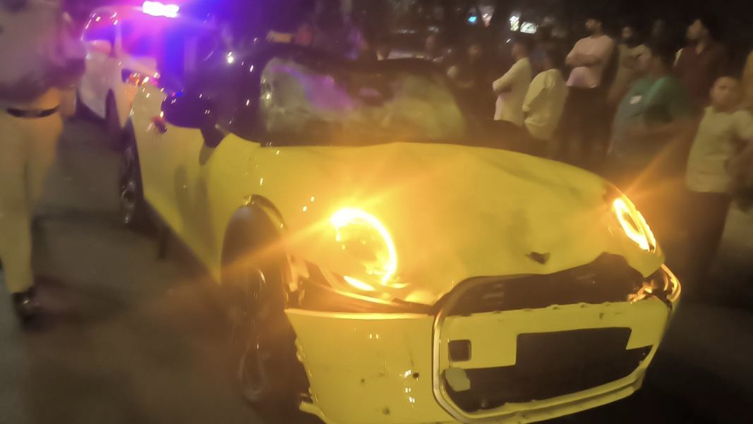 Luxury car rams into two-wheeler on Dona Paula stretch, 23-year-old woman killed.