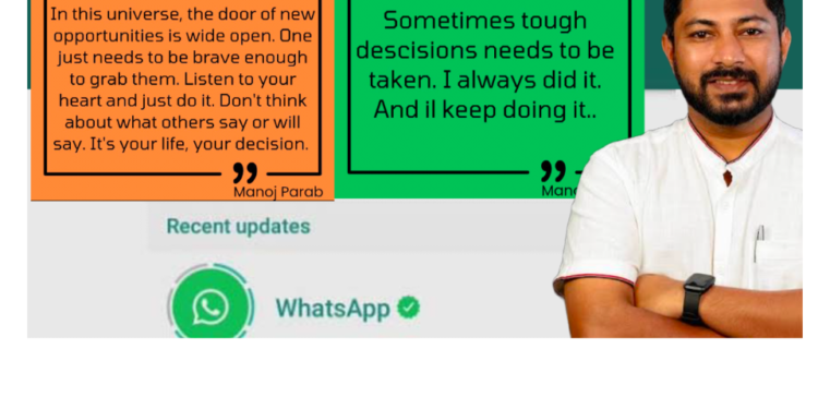 These days,a lot of social media posts regarding Manoj Parab joining the BJP from the RG party are going viral these days.