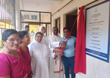 MLA Cruz Silva Inaugurates “Auxilium Computer Training Center”*