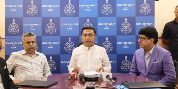 Goa CM Dr. Pramod Sawant Witnesses Historic MoU Signing for India’s Largest Hospitality Skilling Centre.