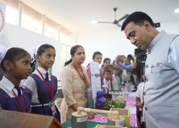 BREAKING NEWS*Goa Chief Minister Dr. Pramod Sawant Launches ‘Vigyan Setu’ Initiative to Foster Scientific Exploration Among Young Minds.