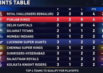 IPL 2025 Points Table Update: RCB and PBKS Lead the Pack