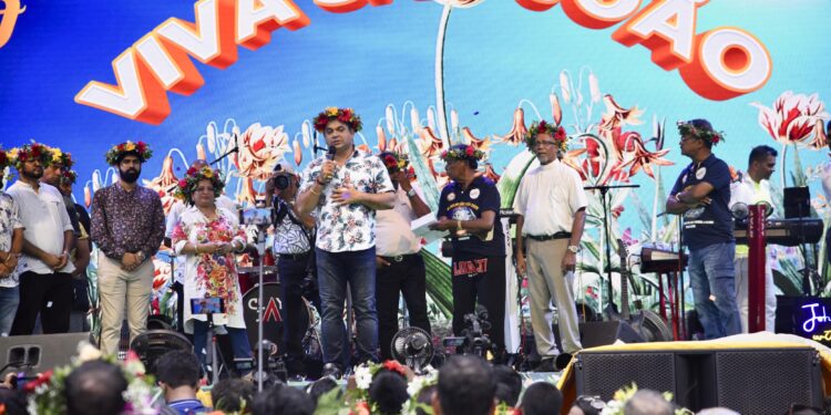 Traditional São João 2025 celebrations in Siolim, held in association with Goa Tourism.