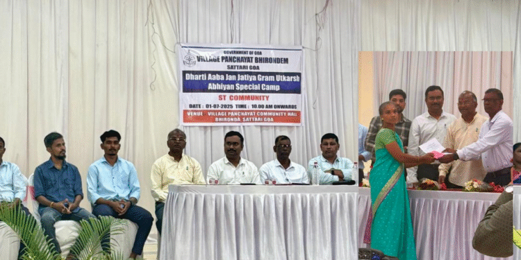 ST Community Benefits From Special Outreach Camp Under Dharti Aaba Abhiyan