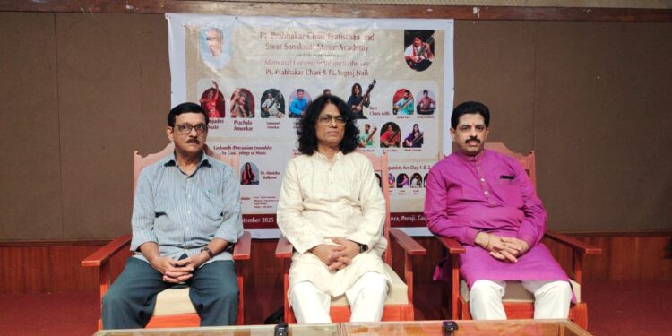 Tribute Music Festival in Panaji — Honouring Pt. Prabhakar Chari & Pt. Yograj Naik