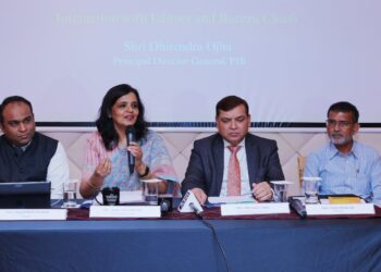 PIB holds media interaction ahead of IFFI 2025 in Goa.