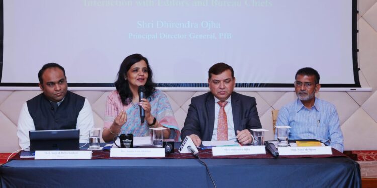 PIB holds media interaction ahead of IFFI 2025 in Goa.