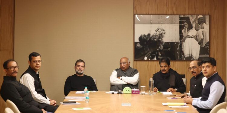 Goa Congress Meets Kharge, Rahul to Strengthen Organisation, Prepare for 2027.