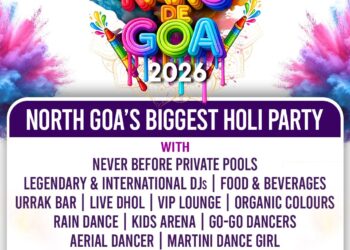 Get Ready for North Goa’s Biggest Holi Bash – RANG DE GOA 2026