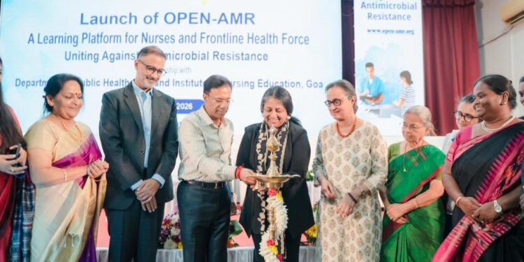 Health Min Vishwajit Rane launches OPEN-AMR platform to strengthen antimicrobial stewardship in Goa.